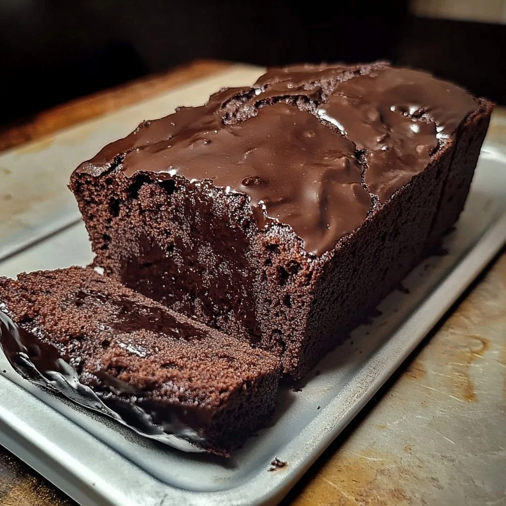Hot Fudge Brownie Bread