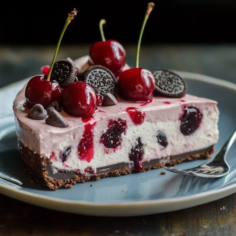Oreo Cherry Chocolate Chip No Bake Cheesecake 3 oreo cherry chocolate chip no bake cheesecake 2026 01 25 151735 1